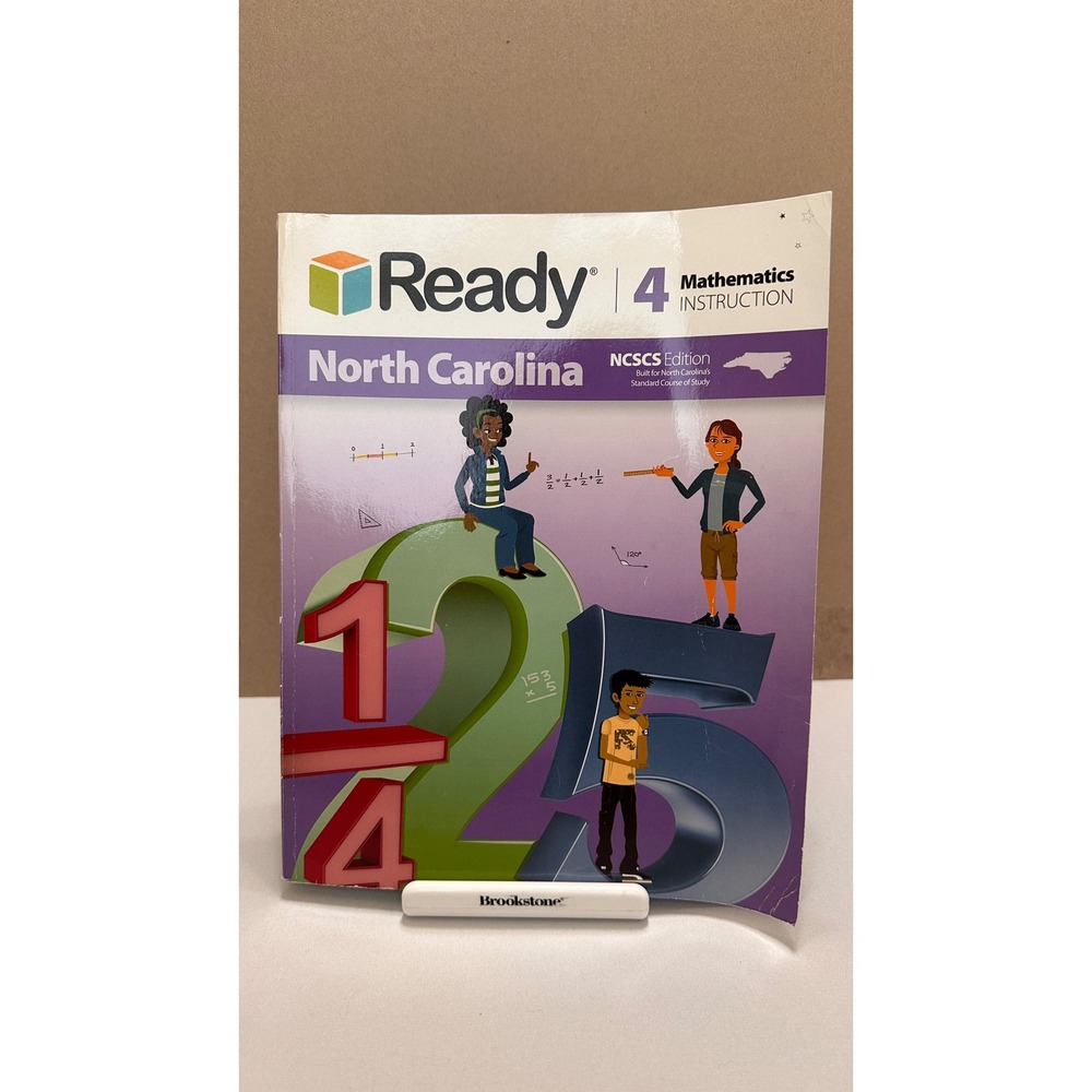 Ready North Carolina Mathematics Instruction Grade 4 NCSCS Edition Workbook